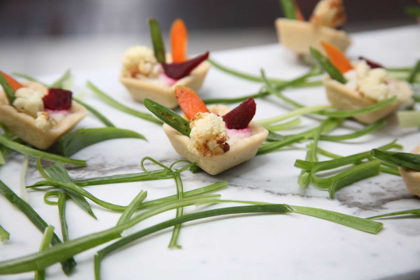 Petite Vegetable Tart